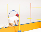 用具をくぐる動き