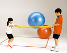用具を運ぶ動き