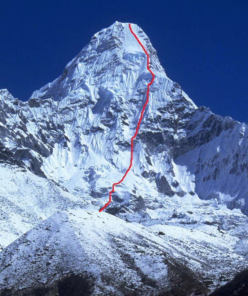 Ama Dablam west face