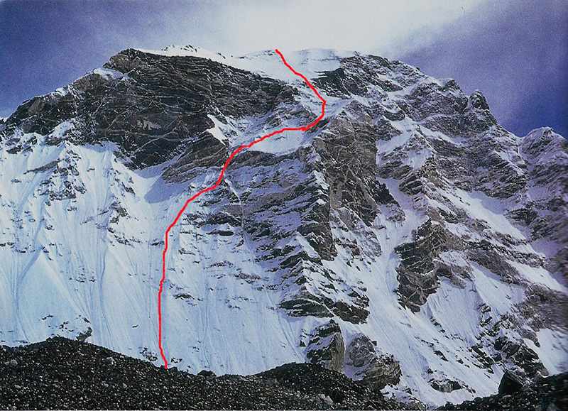 Cho Oyu southeast face